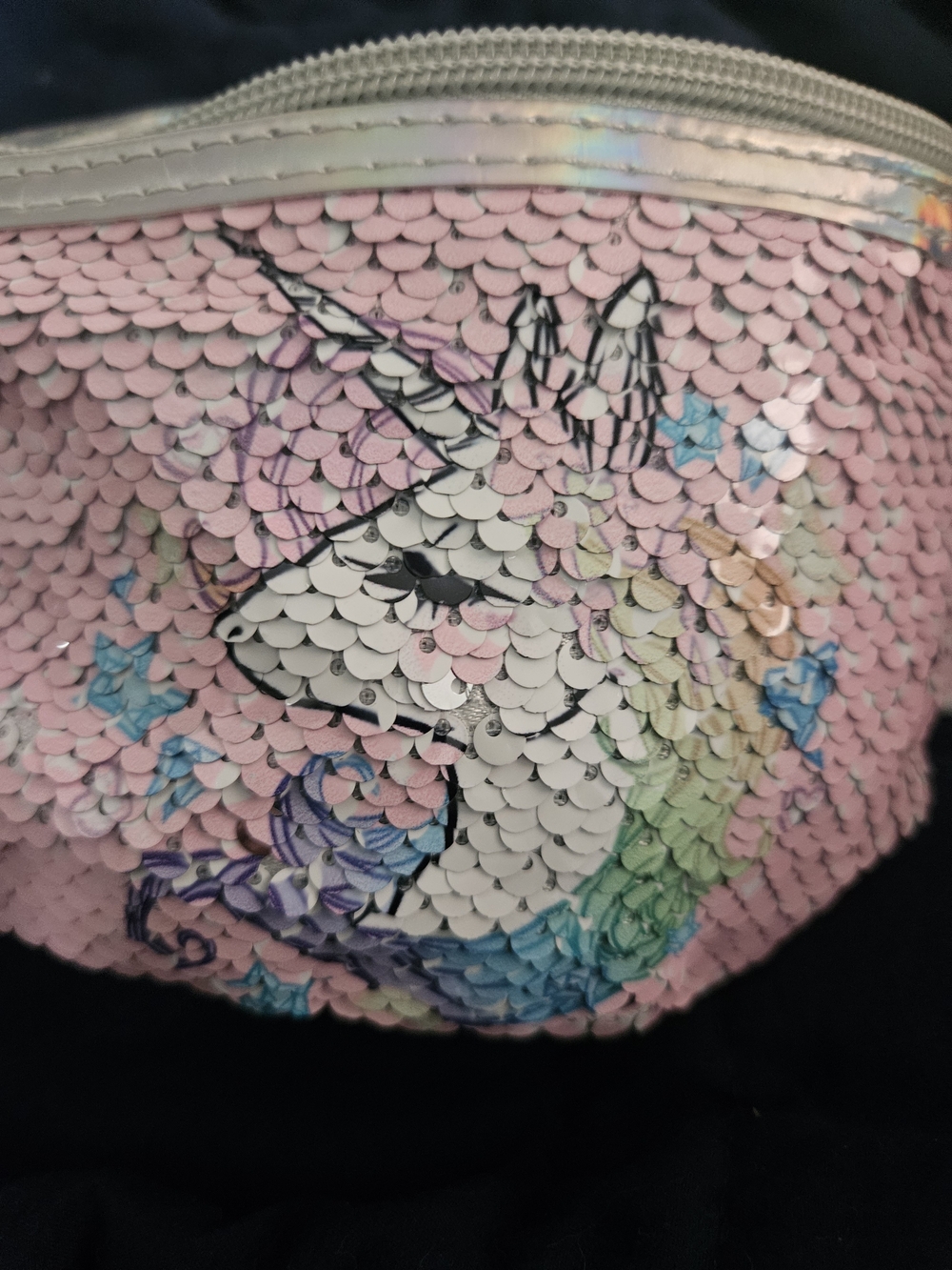 Pink Sequin Unicorn Wall Art – Decorative Home Accent